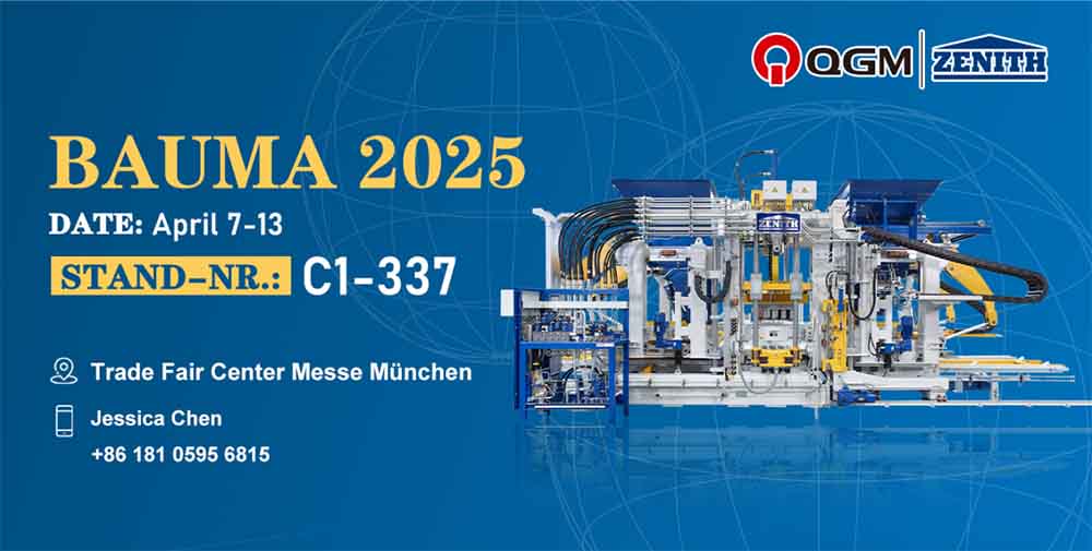 QGM strălucește la Bauma 2025! Lumea se concentrează pe puterea de fabricare a cărămizii „inteligentă” din China
